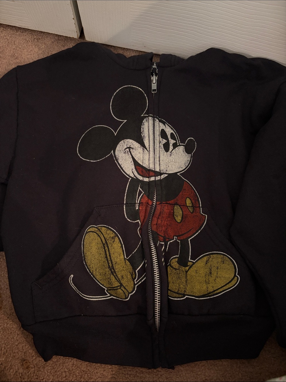 Kids Mickey Mouse Zip-Up Hoodie